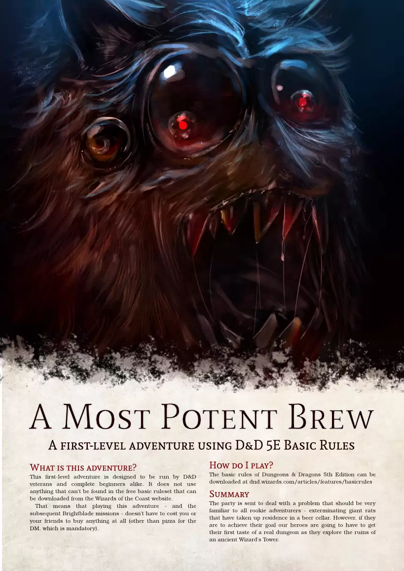 เครื่องดื่มที่ทรงพลัง - A Most Potent Brew